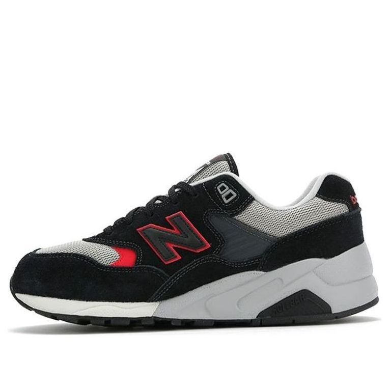 New Balance 580 Series Low-Top Black/Red MT580RA