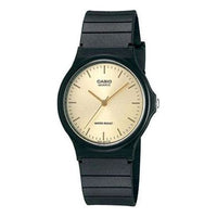 CASIO Quartz Waterproof Unisex Mens Black Analog MQ-24-9ELDF