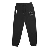 Air Jordan Fleece Lined Lacing Casual Bundle Feet Sports Pants Black DD0390-010