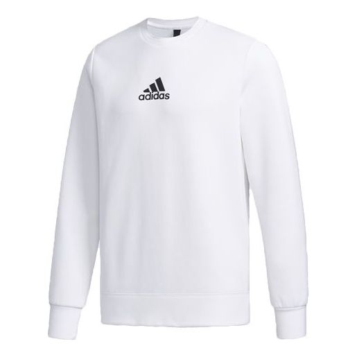 Men's adidas Pullover Knit White FJ0253