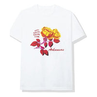 ANTI SOCIAL SOCIAL CLUB Flowers Short Sleeve Unisex White ASSC-522