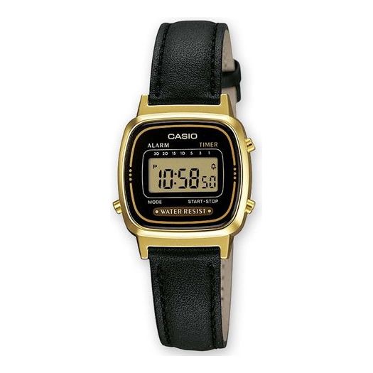 CASIO VVINTAGE Series Retro LA670WEGL-1EF Black Digital LA670WEGL-1EF2021
