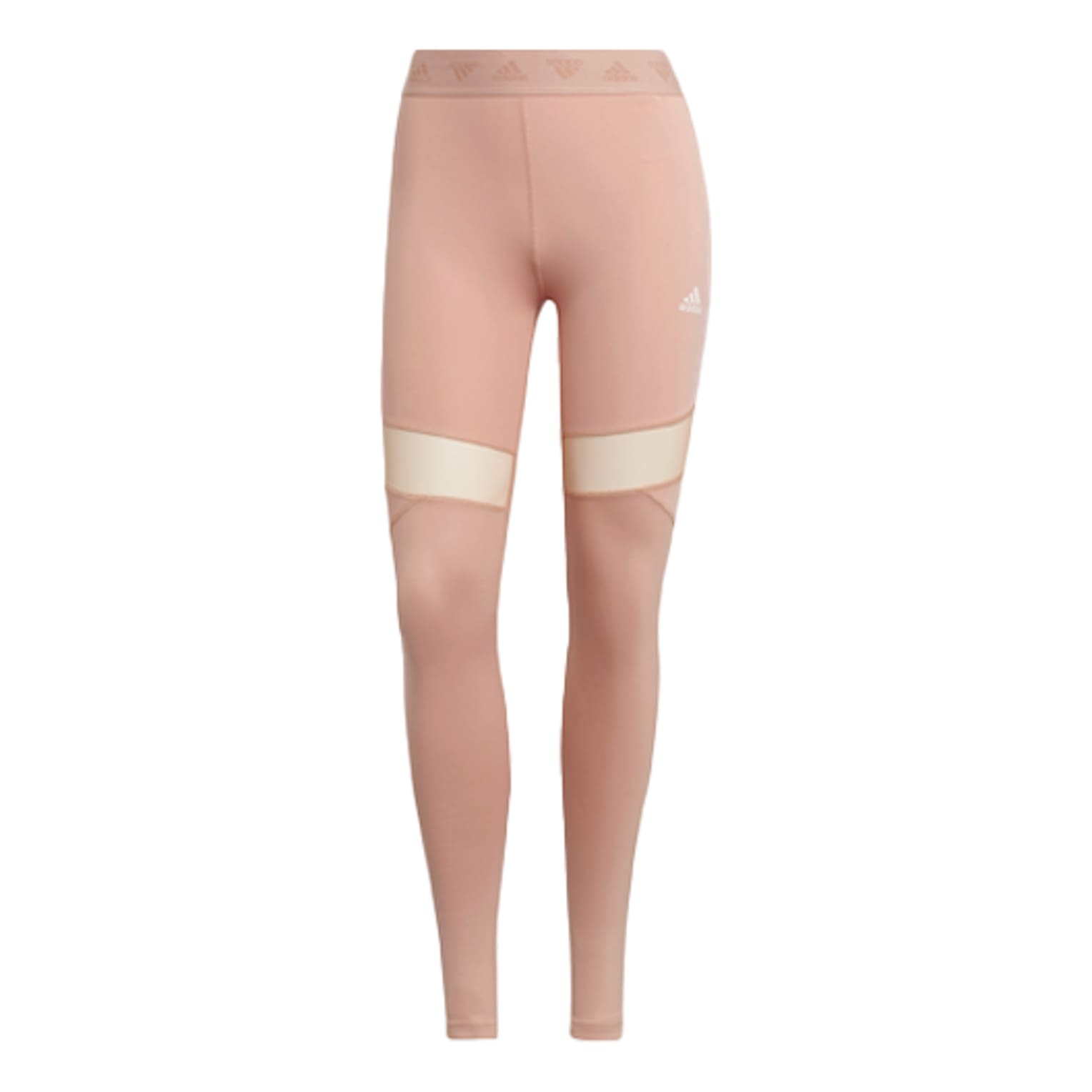 (WMNS) adidas Hyperglam High-Rise Long Tights Asia Sizing 'Pink' HC2912