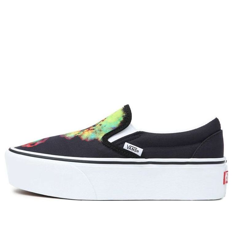 Vans Classic Slip-On Stackform 'Black Orange' VN0A7Q5RBML