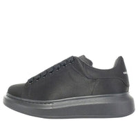 (WMNS) Alexander McQueen Oversized Sneaker 'Triple Black' 685667W4ACZ1000