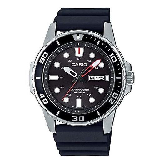 CASIO VINTAGE Series Waterproof Black Blue Analog MTP-S110-1AV