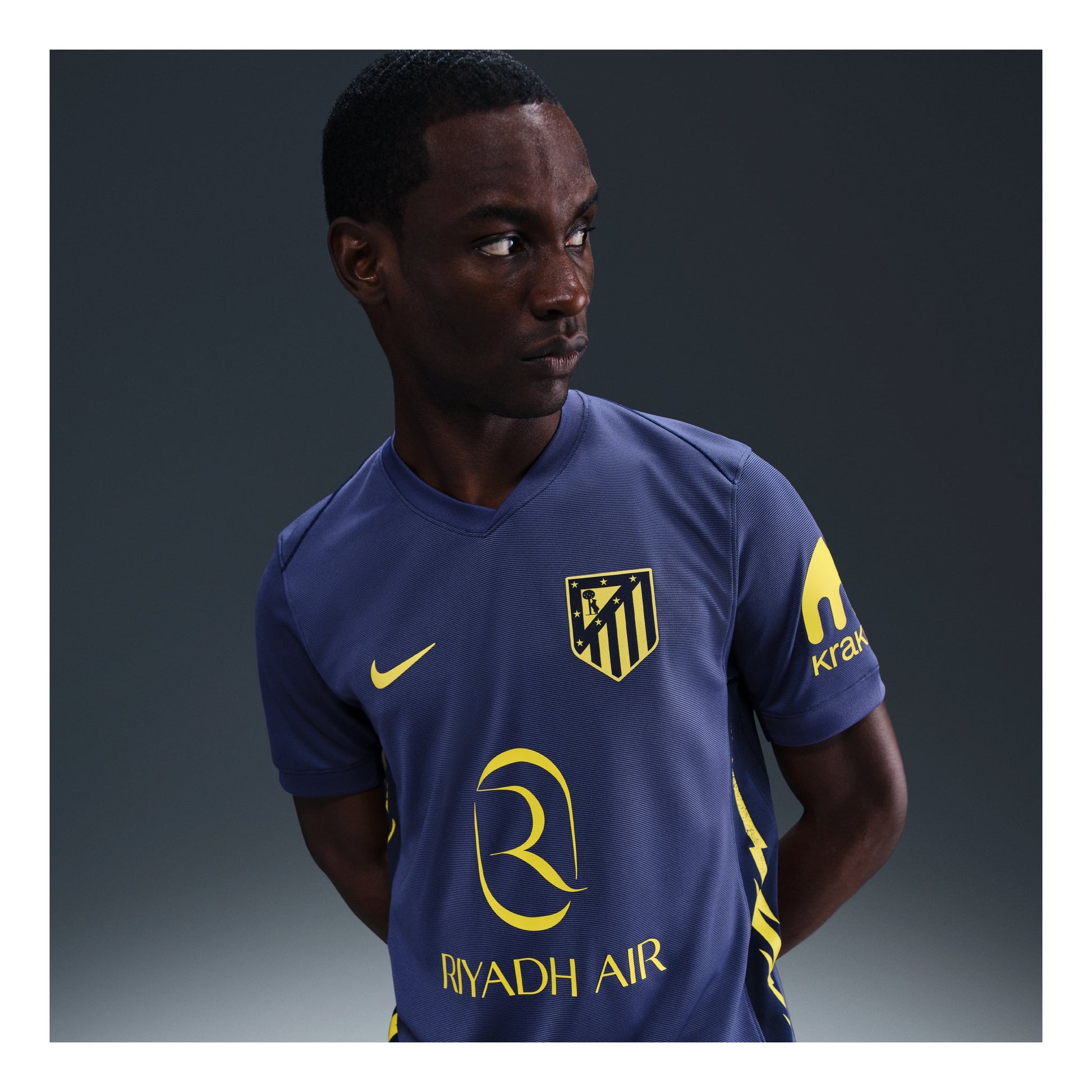 Nike Atletico Madrid 25/26 Stadium Away Jersey 'Purple' HJ4600-425