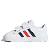 (TD) adidas VL Court 2.0 Cmf I 'White Blue' DB1840