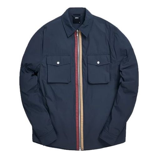 KITH Military Crispy Nylon Work Shirt 'Ebony' KH3670-102