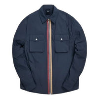 KITH Military Crispy Nylon Work Shirt 'Ebony' KH3670-102
