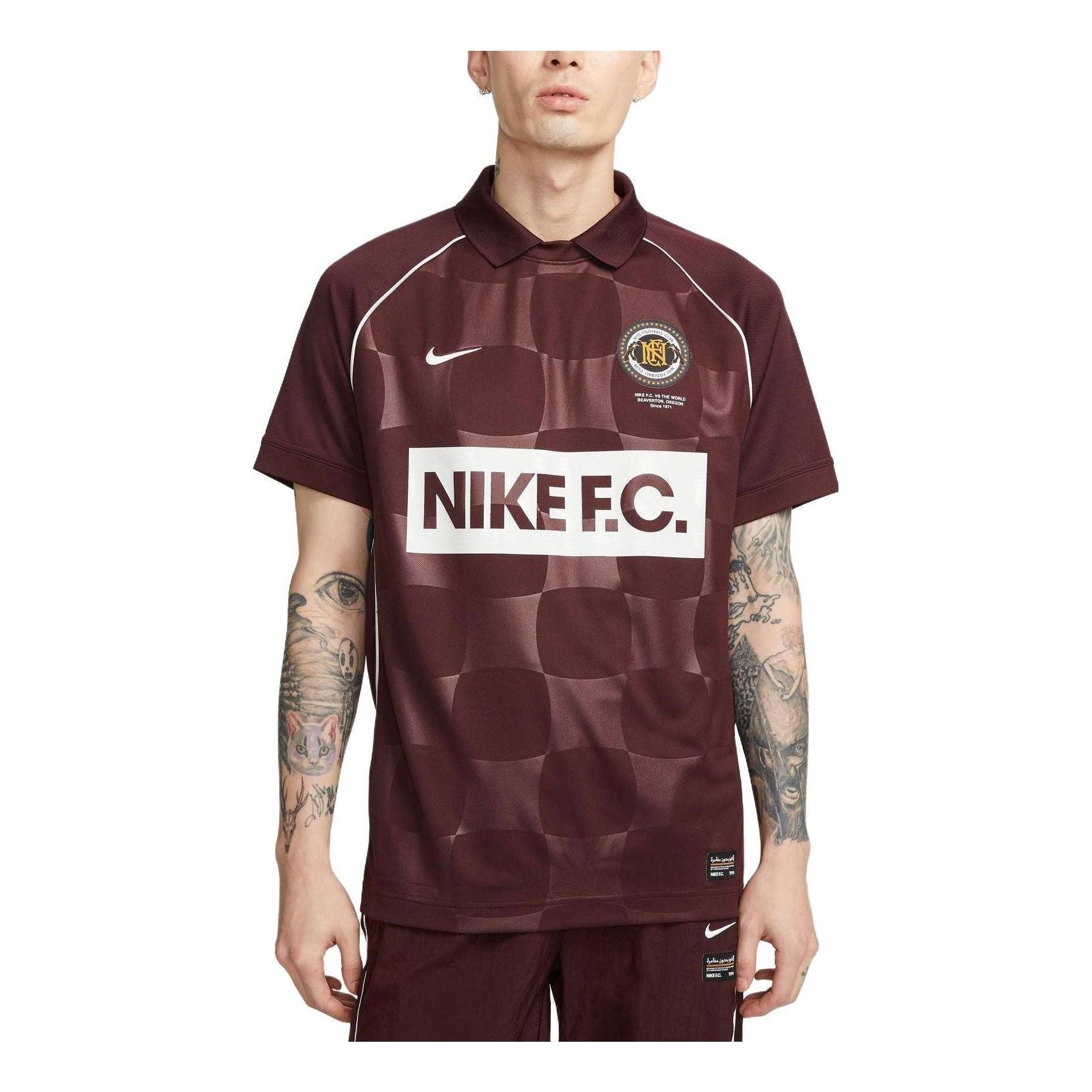 Nike FC Dri-FIT WC Jersey 'Burgundy' DQ5046-652