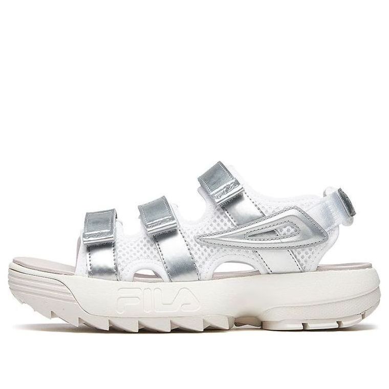 (WMNS) FILA DISRUPTOR II SANDAL silver F12W024506FWS