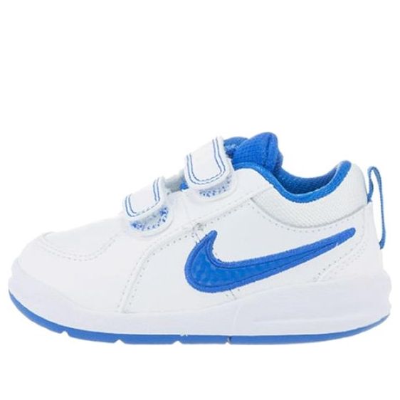 (TD) Nike Pico 4 White/Blue 454501-134