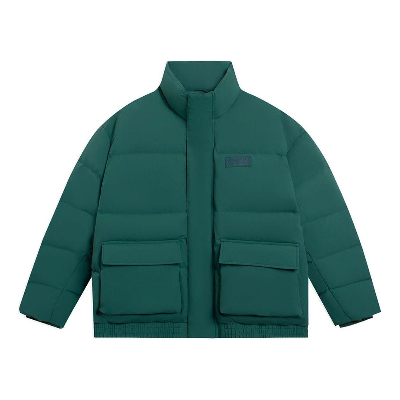Li-Ning Logo Down Jacket 'Green' AYMS387-4