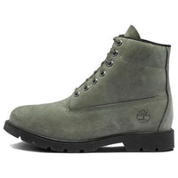 Timberland Basic 6 Inch Wide-Fit Non-contrast Boots 'Olive Green' A29E7