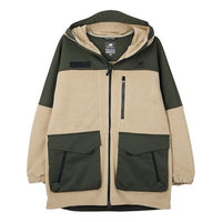 New Balance Men's New Balance Colorblock lamb's wool Stay Warm Jacket Khaki NAA43111-BEI
