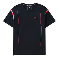 FILA x 3.1 phillip lim Crossover Round Neck Pullover Short Sleeve Blue F11M126106F-NV