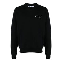 Off-White SS21 Logo Pattern Printing Round Neck Pullover Version Black OMBA025S21FLE0011001
