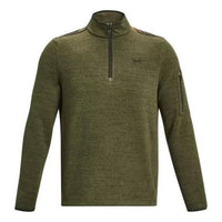 Under Armour Specialist Printed 1/4 Zip Pullover 'Green' 1382178-390