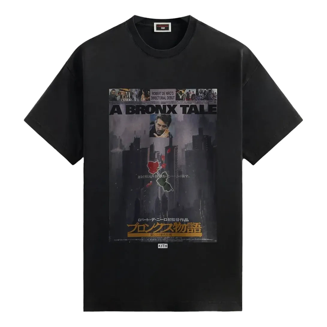 KITH x A Bronx Tale Japanese Poster Vintage T-Shirt 'Black' KHM031965-001