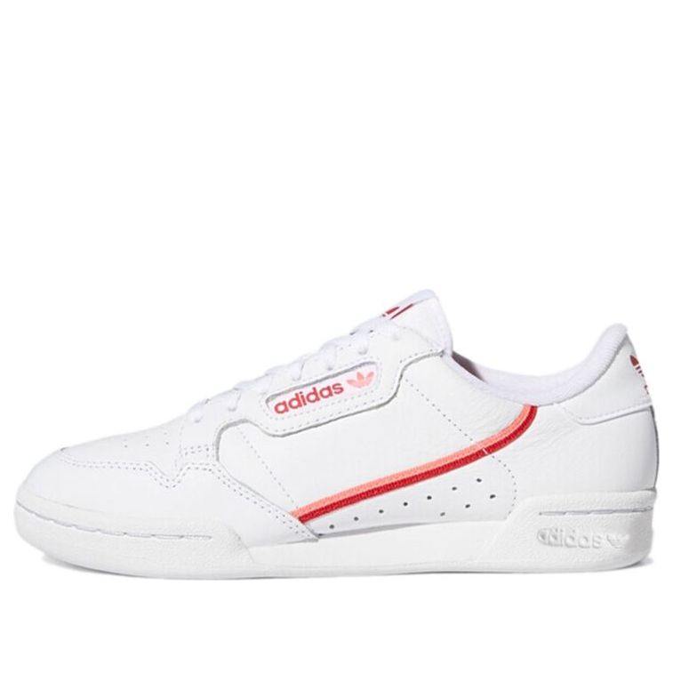 (WMNS) adidas Continental 80 'White Scarlet Flash Red' EE5562