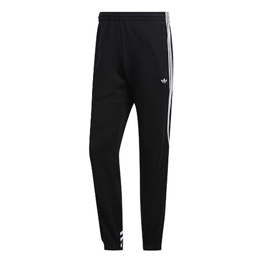 adidas originals 3 Stripe Wrap Pants For Men Black FM1521