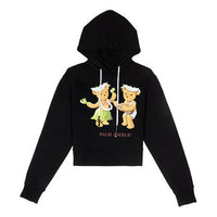 PALM ANGELS Bear Jacket Black PWBB022S20FLE0081060