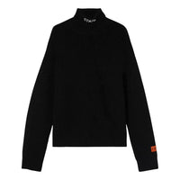 HERON PRESTON CTNMB Knit Rollneck Sweaters 'Black' HMHA006F22KNI0011001