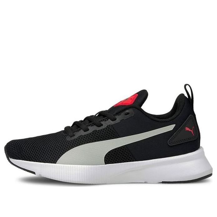 PUMA Flyer Runner K Shoes Black/Grey/Red 192928-17