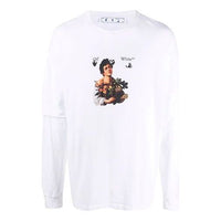 Off-White SS21 Caravaggio Boy Long Sleeves White OMAB022S21JER0040110