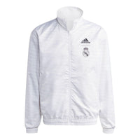 adidas Real Madrid Anthem Reversible Jacket Asia Sizing 'White' HT6458
