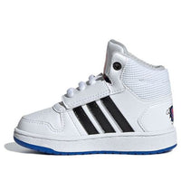 (TD) adidas adidas Hoops 2.0 Mid 'White Black Blue' EE8551