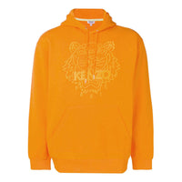 Men's KENZO Hooded Pullover Long Sleeves Orange F955SW4234XF-17