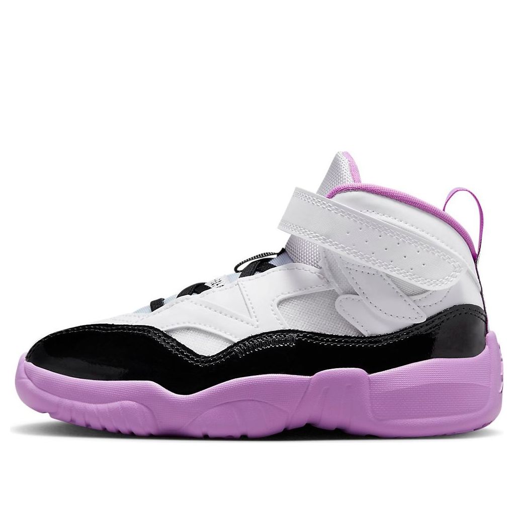 (PS) Air Jordan Jumpman Two Trey BP 'White Barely Grape' DQ8432-105