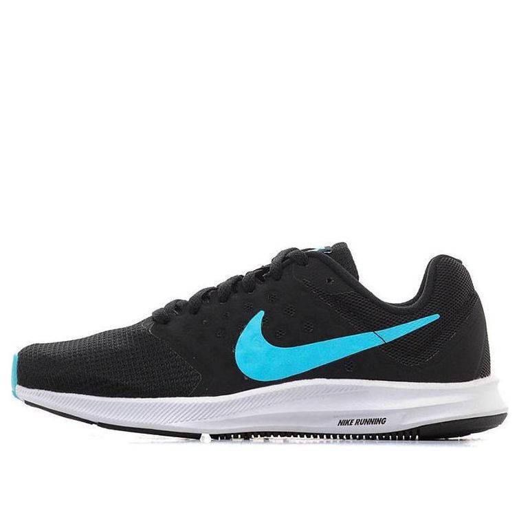 (WMNS) Nike Downshifter 7 'Black Blue' 852466-013