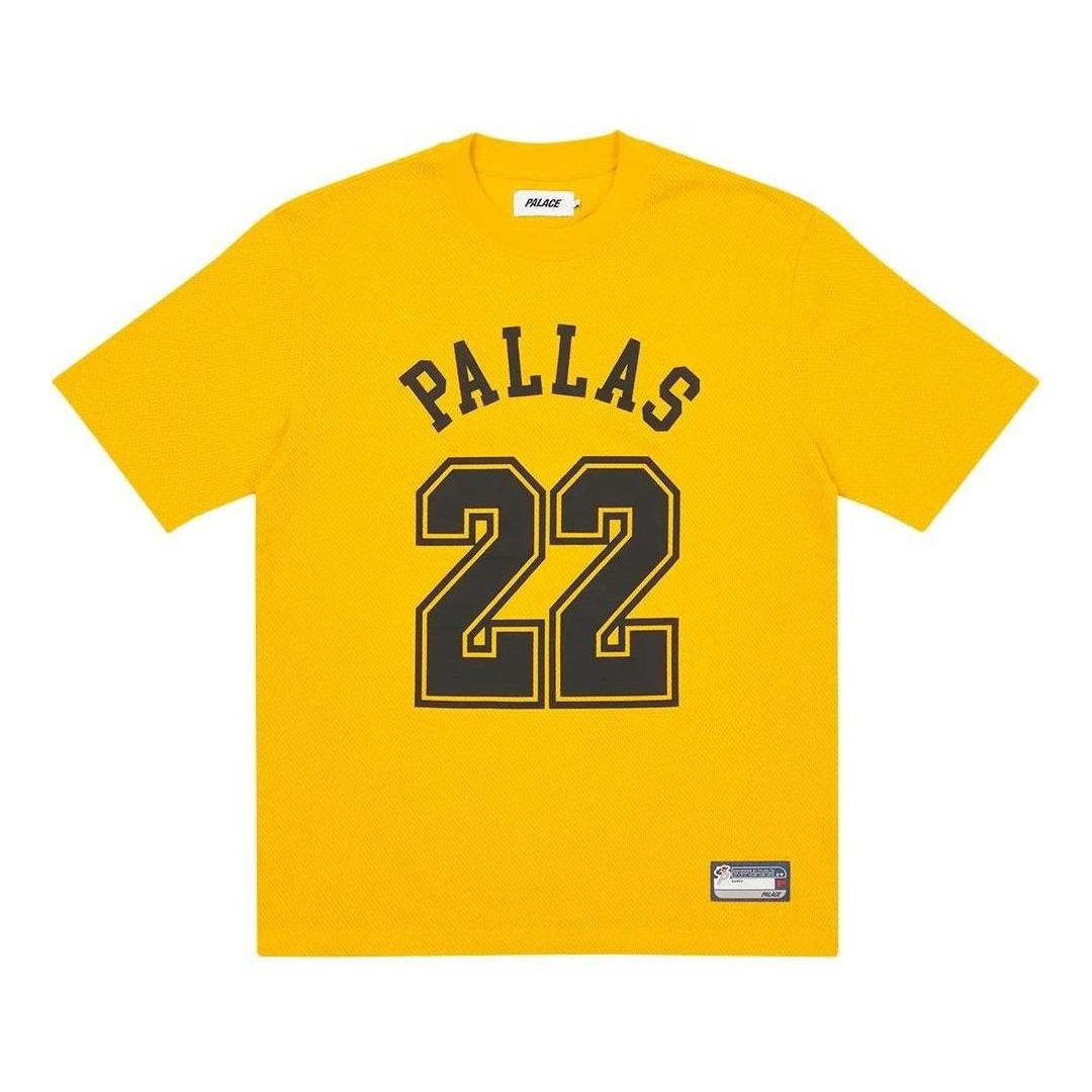 Palace Sports Mesh T-Shirt 'Yellow' P23ES031