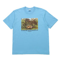Supreme SS20 Week 1 Masterpieces Tee landscape Printing Short Sleeve Unisex Blue SUP-SS20-327