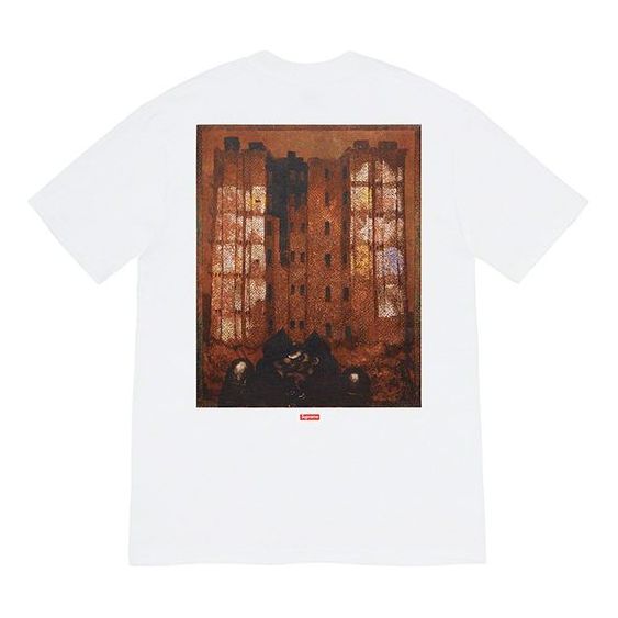 Supreme FW19 Week 12 x Martin Wong Big Heat White Tee SUP-FW19-1069