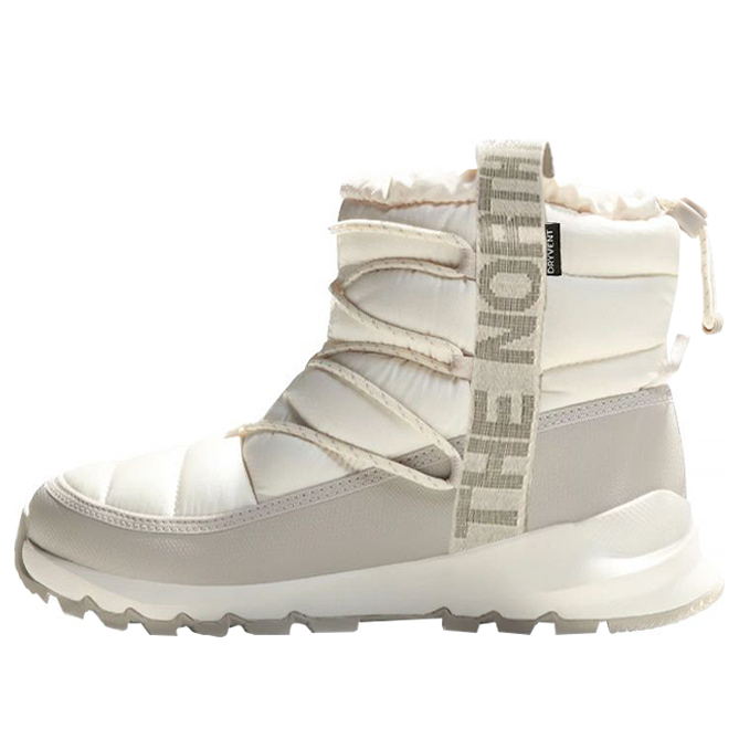 (WMNS) THE NORTH FACE Thermoball Lace Up Waterproof Boots 'Gardenia White Silver Grey' NF0A5LWD