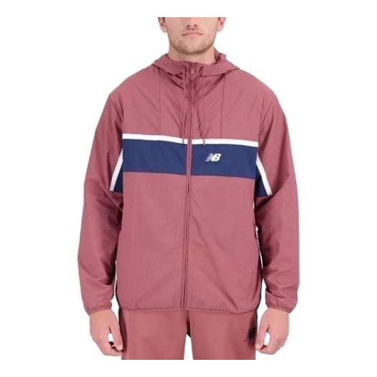 New Balance Athletics 90Asia Sizing 's Windbreaker Jacket 'Red' MJ31500-WAD