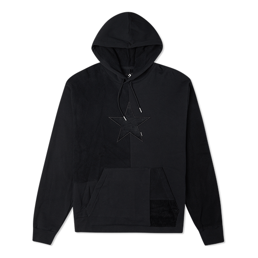 Converse Star Hoodie Asia Sizing 'Black' 10023517-A03