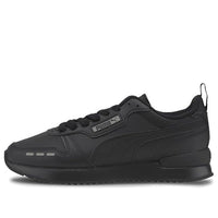 (GS) PUMA R78 Low Top Running Shoes Black 374428-01