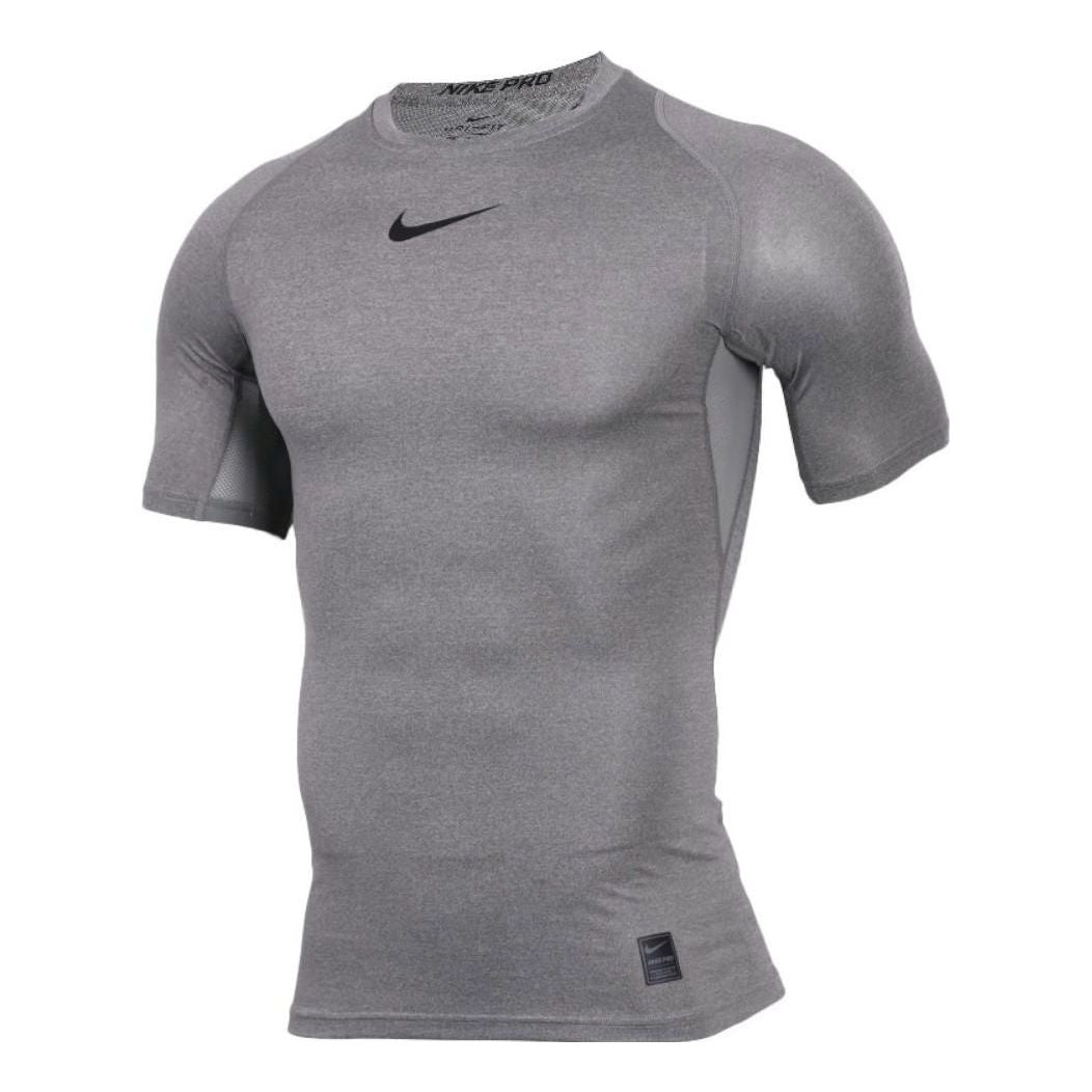 Nike Pro Breathable Quick Dry Sports Running Training Gym Clothes Gray 838094-091