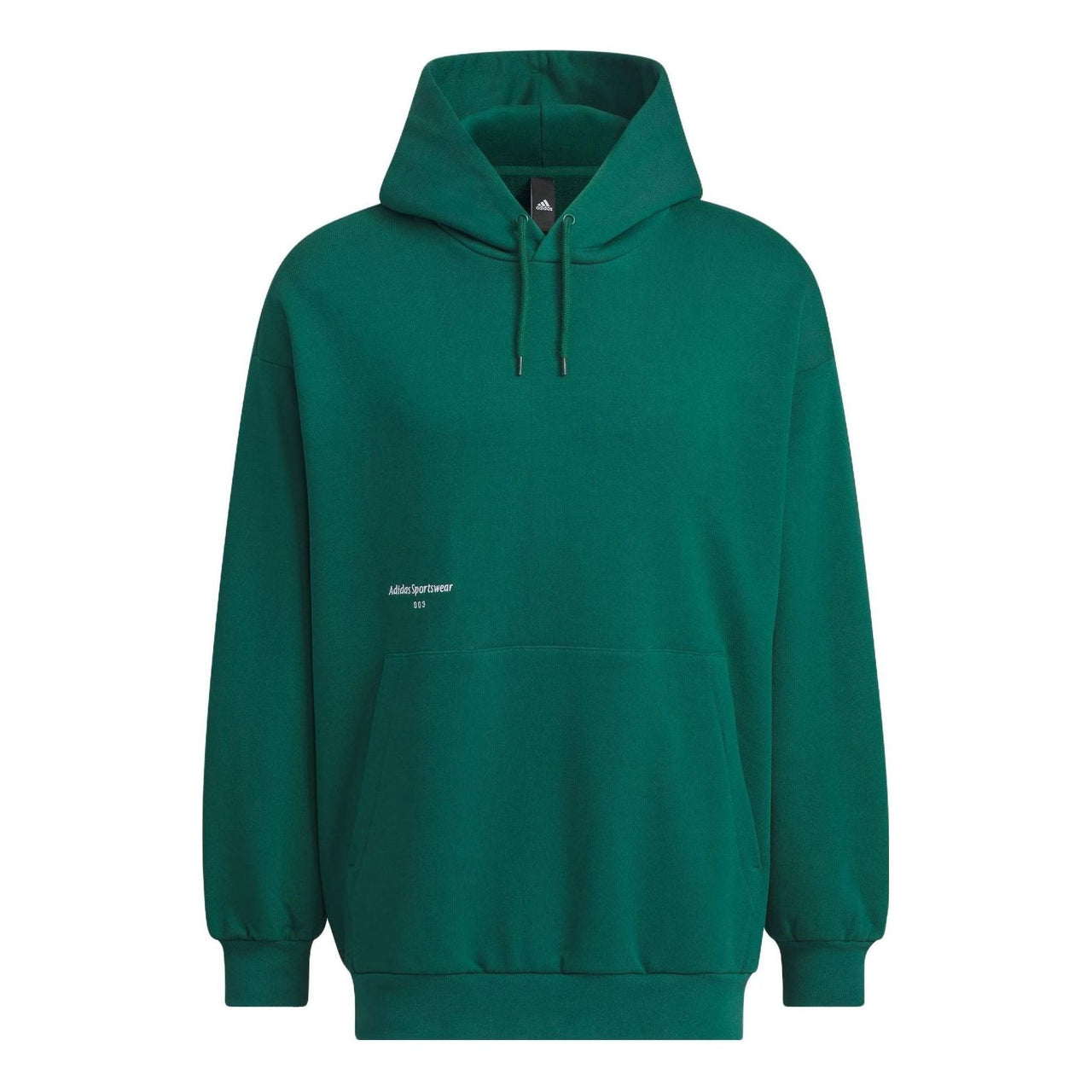adidas Small Logo Hoodie Asia Sizing 'Collegiate Green' IZ1605
