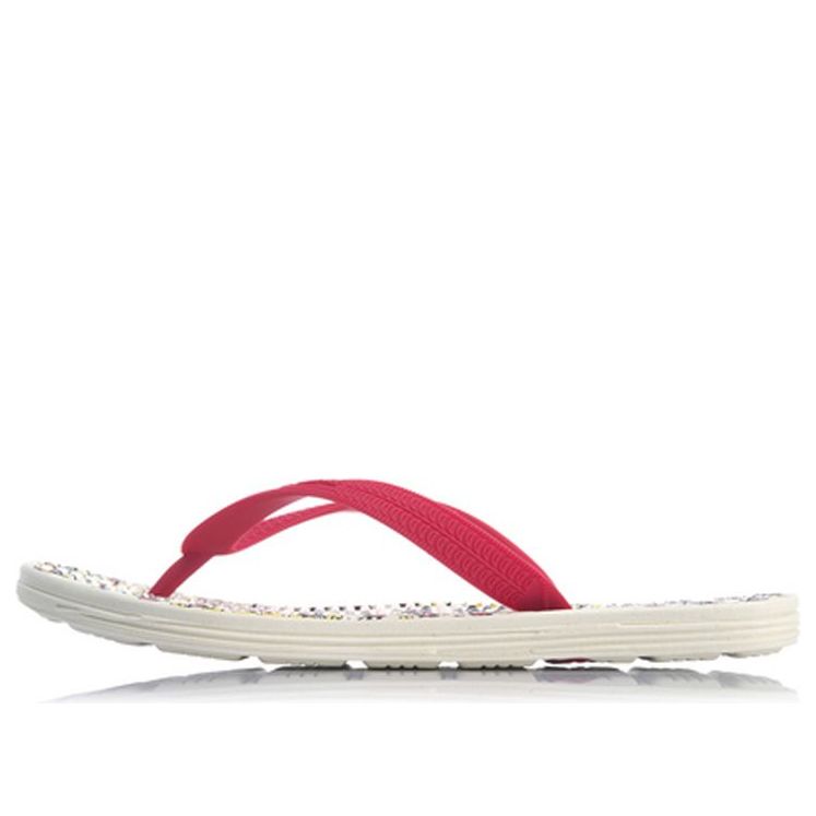 (WMNS) Li-Ning Disney Crossover LN Floper Red White Slippers AGAP002-4