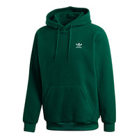 adidas originals Plrfleece Hoody Casual Sports Pullover Green GE5213