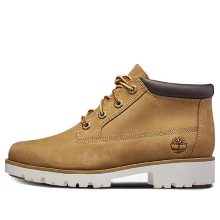 (WMNS) Timberland Nellie Chukka Waterproof Wide Fit Boots 'Yellow' A1XF7