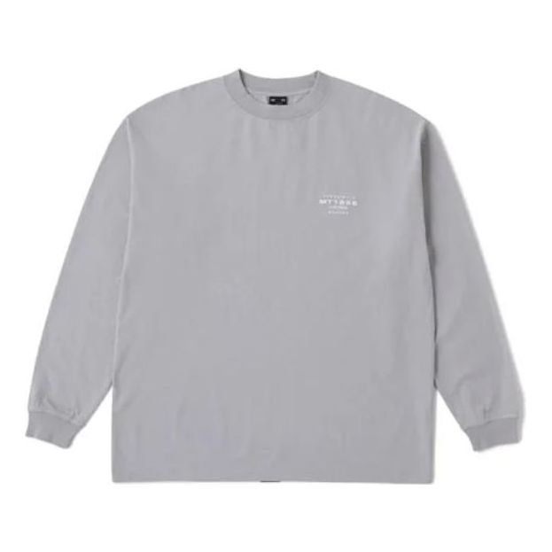 New Balance MT1996 Graphic Long Sleeve T-Shirt Asia Sizing 'Grey' AMT35014-TAG