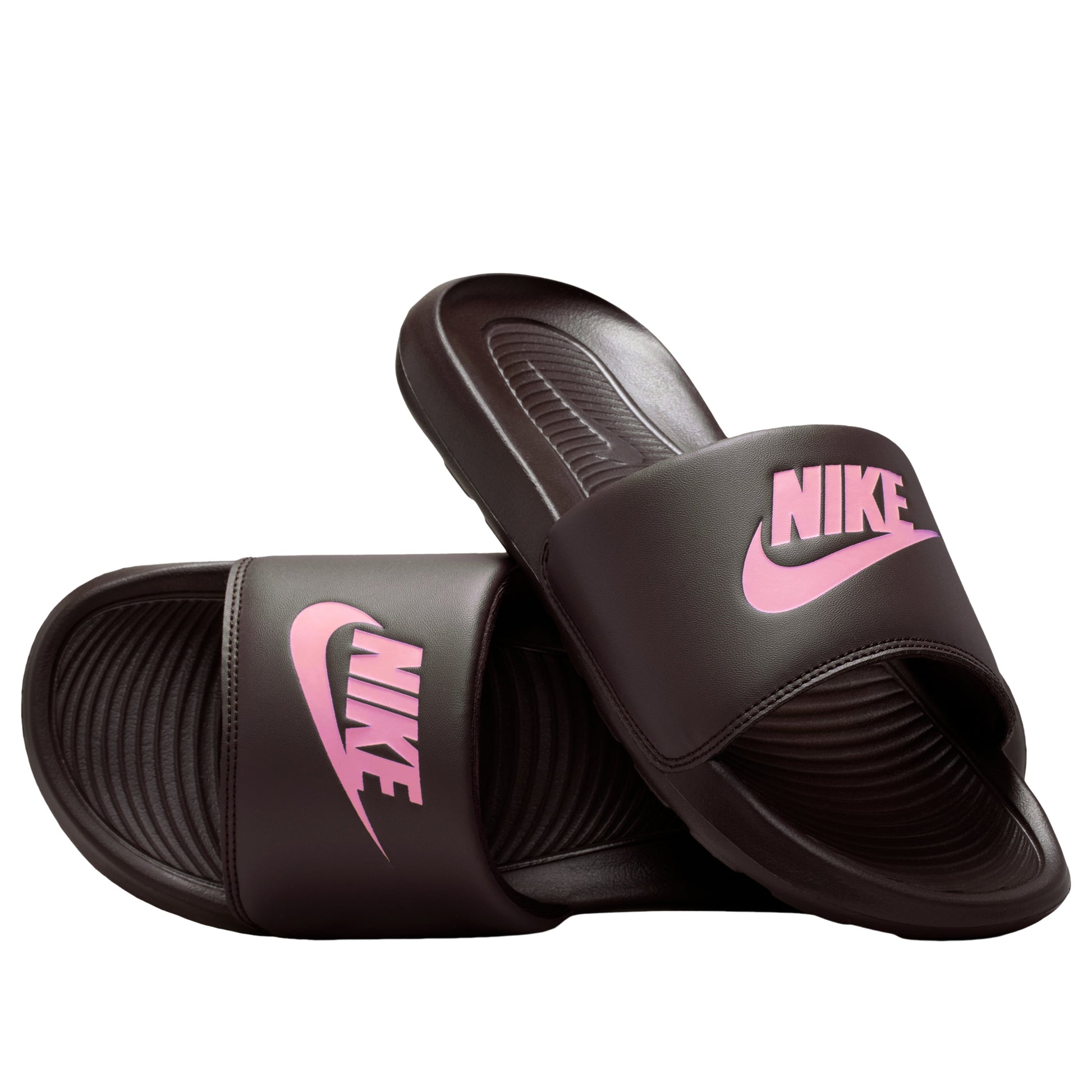 (WMNS) Nike Victori One Slide 'Burgundy Ash Light Magenta' CN9677-604