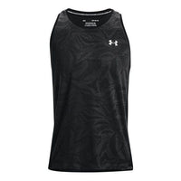 Under Armour Streaker Jacquard Singlet 'Black' 1369748-001